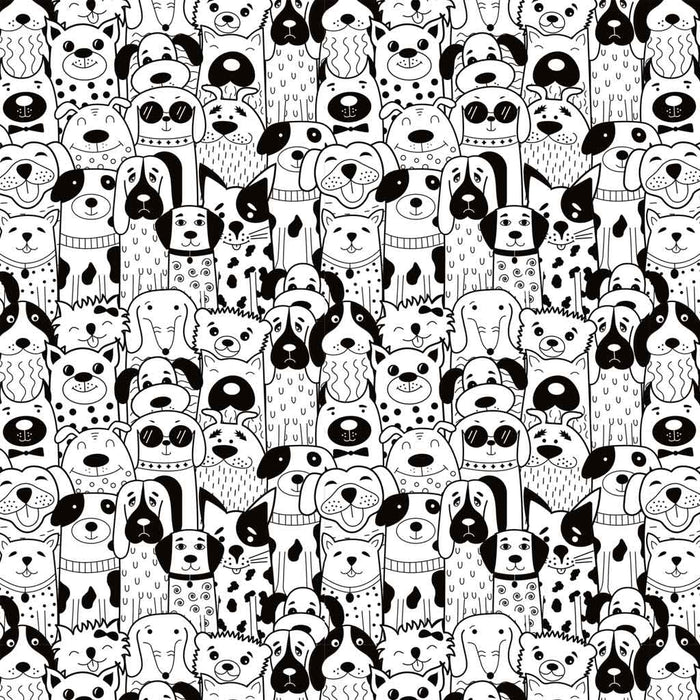 UNDERGLAZE TRANSFER DOGS