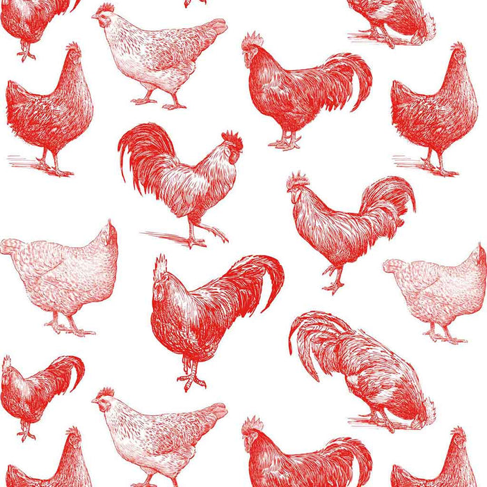 UNDERGLAZE TRANSFER CHICKEN