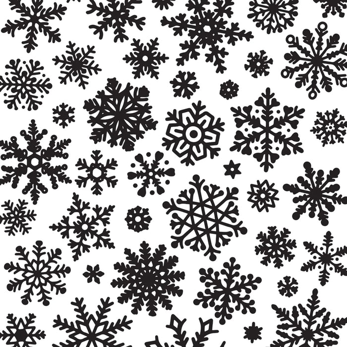 UNDERGLAZE TRANSFER SNOWFLAKE