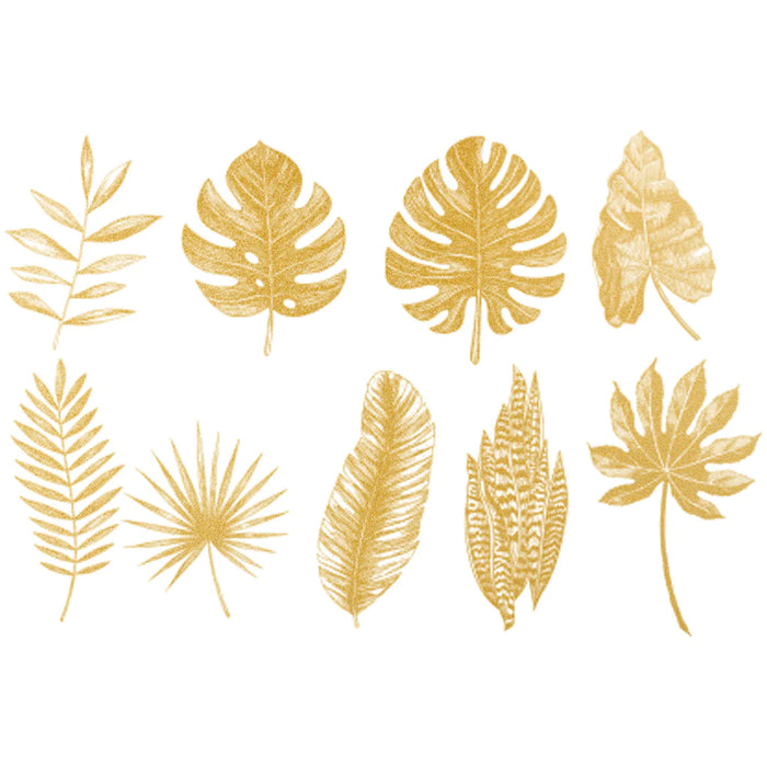 OVERGLAZE DECAL GOLD LEAF