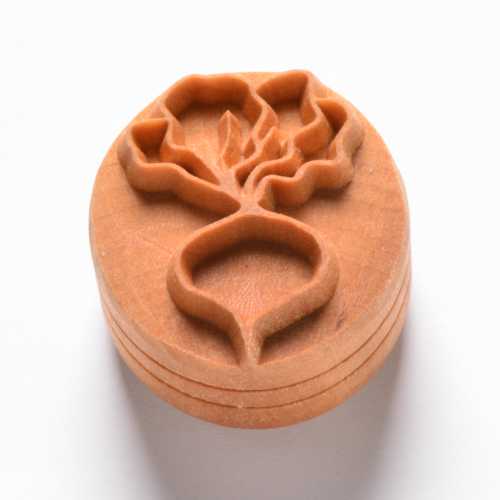 LARGE ROUND STAMP – TURNIP