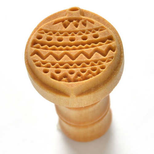 MEDIUM ROUND STAMP - ORNAMENT