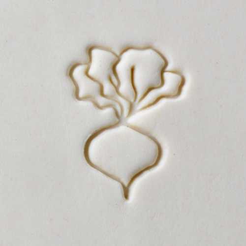 LARGE ROUND STAMP – TURNIP
