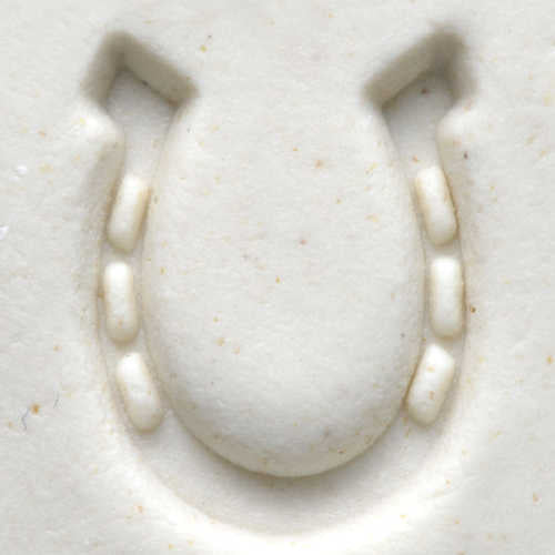 MEDIUM ROUND STAMP - HORSESHOE