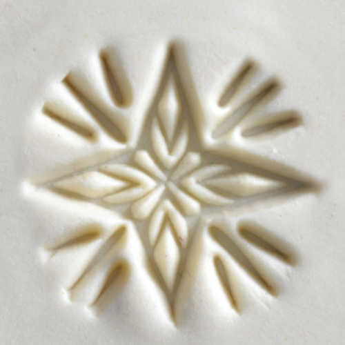 MEDIUM ROUND STAMP - CHRISTMAS STAR