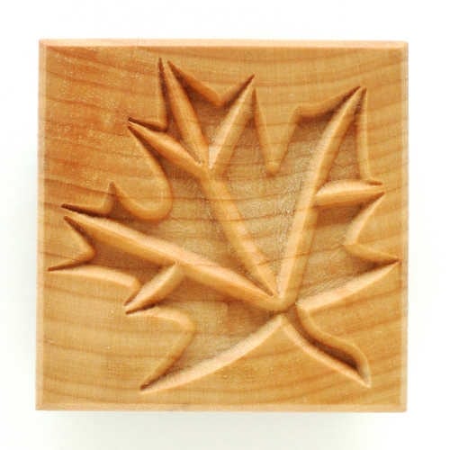 LARGE SQUARE STAMPS - MAPLE LEAF