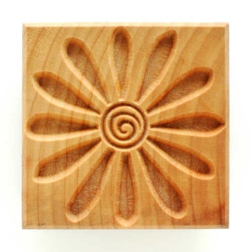 LARGE SQUARE STAMPS - DAISY