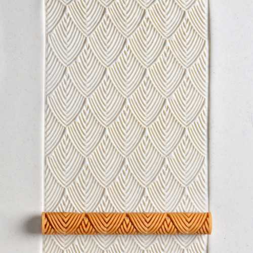 TWIG CLAY ROLLER - FEATHER