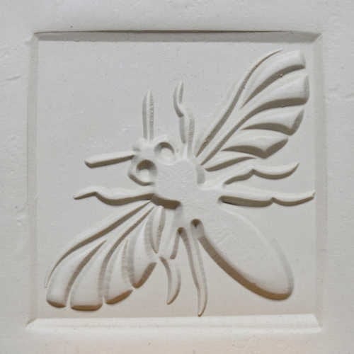 LARGE SQUARE STAMPS - HONEY BEE