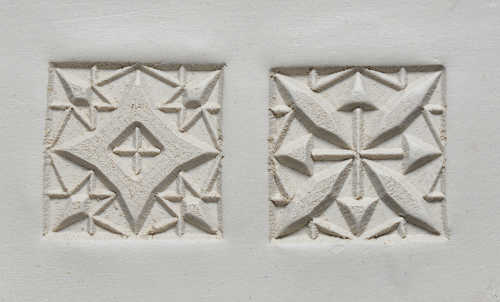 MEDIUM SQUARE STAMP - QUILT BLOCK