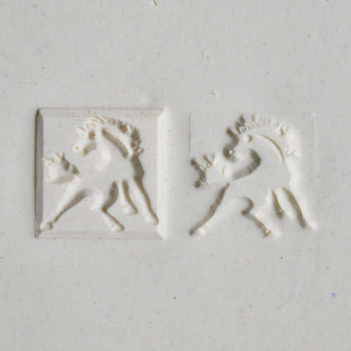 MEDIUM SQUARE STAMP - WILD HORSE