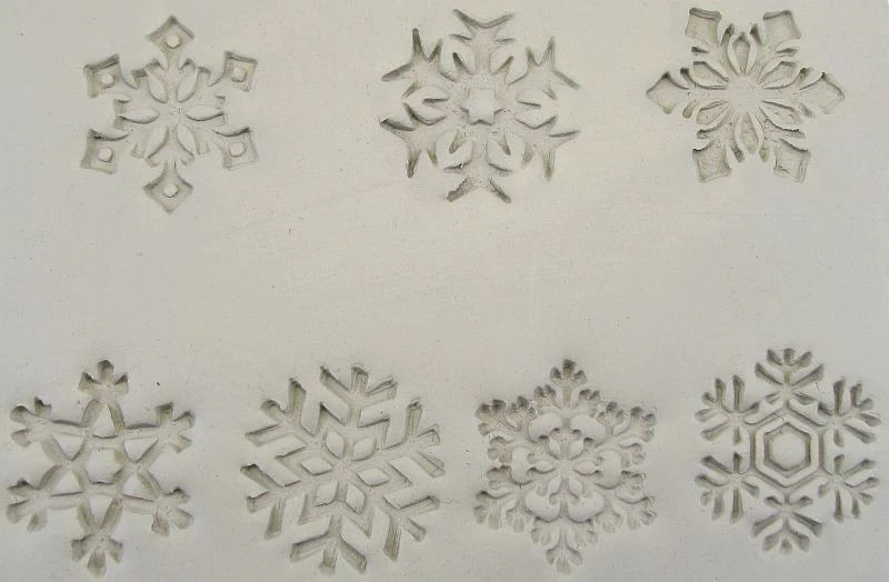 SNOWFLAKE STAMP - 15mm