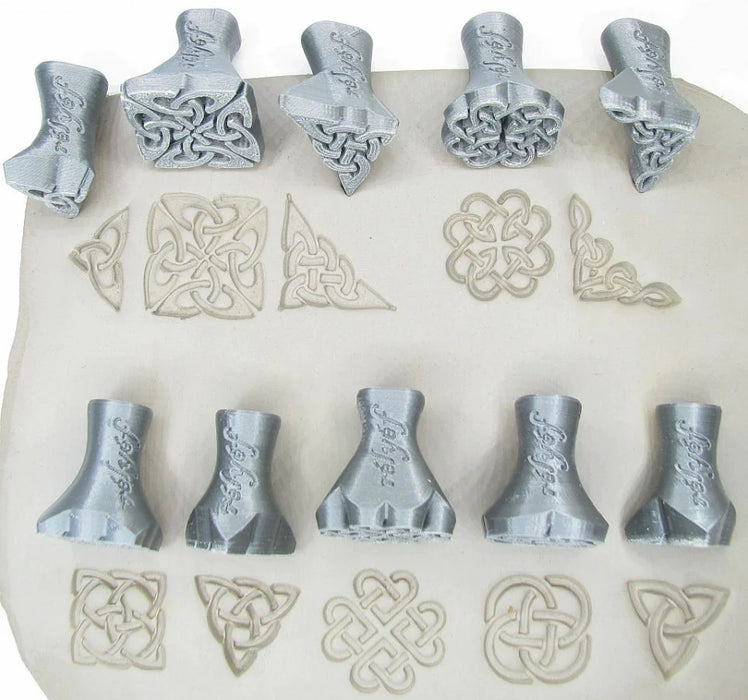 CELTIC SYMBOL AND KNOT STAMP SET
