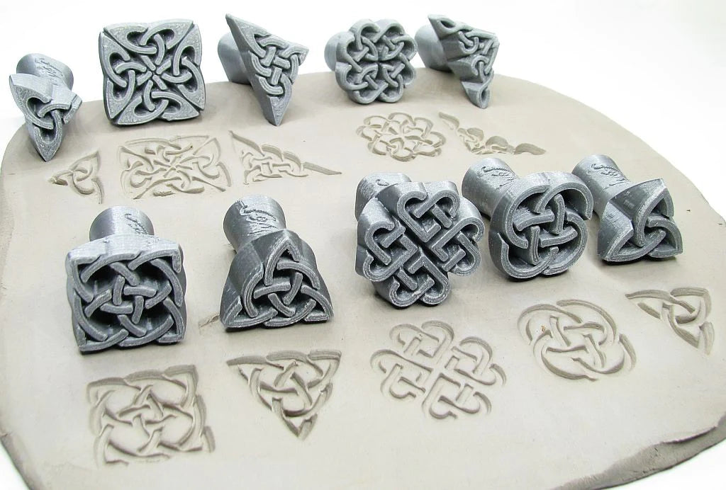 CELTIC SYMBOL AND KNOT STAMP SET