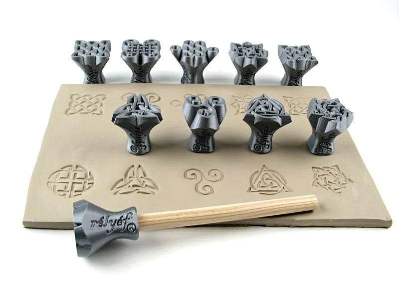 CELTIC SYMBOL AND KNOT STAMP SET